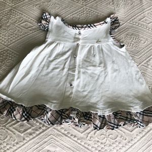 Burberry Kids Pique Sleeveless Top